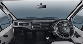 Tata Winger Cargo Front Dashboard View